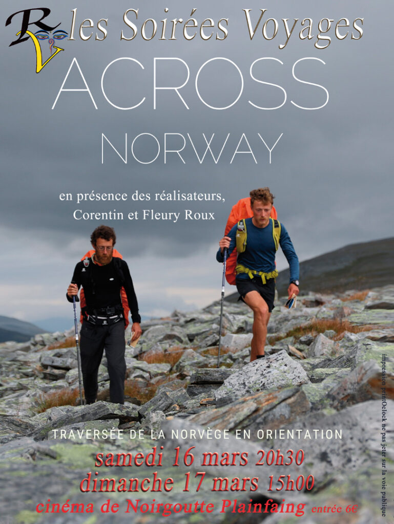 projection du film Accross Norway